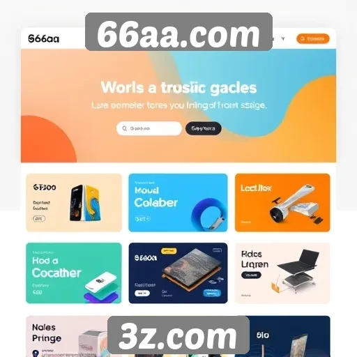 Experiência do usuário no design de 66aa.com